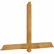 Ekena Millwork Eugene Rough Sawn Timber Gable Bracket, Western Red Cedar, 60"W x 38"H x 2"D x 4"F, 15/12 Pitch GBW060X38X0204EUG00RWR - alternate 4